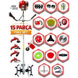Eısenn German 15 Parça Full Set Fg Motor Yan Tipi Ot Çim Çalı Biçme Tırpanı Toprak Eşeleme Akrobat Çapa Aparatı