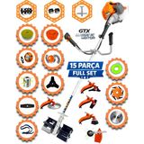 Eısenn German 15 Pcs Full Set V-Torq Yan Tipi Ot Çim Çalı Biçme Tırpanı Toprak Eşeleme Akrobat Çapa Aparatı