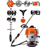 EISENN German BP 454 Sırt Tipi 14 Parça Set Ot Çim Biçme Tırpanı+Toprak Eşeleme + Akrobat Çapa +Çelik Fırça