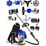 Eısenn German Esh 400 14 İn 1 Sırt Tipi Ot Çim Biçme Tırpan+Toprak Eşeleme+Akrobat Çapa Aparatı Çelik Fırça