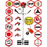 Eısenn German Et-900 15 Pcs Ful Set Yan Tipi Benzinli Tırpan+Toprak Eşeleme +Akrobat Çapa Roket Başlık