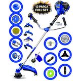 Eısenn German Hard 12 Parça Full Seli Metal Şanzuman Yan Tipi Ot Çim Çalı Çayır Çim Biçme Tırpan