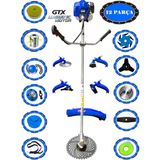 Eisenn German Kraftex-12 9600 Seri Yan Tipi Benzinli Ot Çalı Çim Biçme Tırpanı+12 Pcs Tam Set Hali Yıkamalı - renk