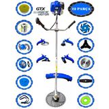 Eisenn German Kraftex-12 9600 Seri Yan Tipi Benzinli Ot Çalı Çim Biçme Tırpanı+12 Pcs Tam Set Hali Yıkamalı
