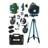 EISEnn German Otomatik Hizalama 16 Köşe 360° Yeşil Lazer Çizgi Hizalama Terazi Çantalı Tripod Ayak Hediye