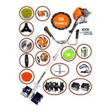 Eisenn German Power-F15 453 Seri Yan Tırpan+ Akrobat Çapalama + Toprak Eşeleme 15 Parça Full Set
