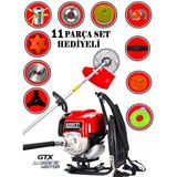 Eisenn Germany Eıs-Br11 Sırt Tipi Benzinli Ot Çalı Çim Biçme Tırpanı+ 11 Pcs Full Set Hali Yıkamalı