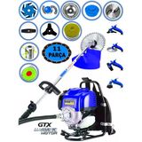 Eisenn Germany Rx-11 Stahl Sırt Tipi Benzinli Ot Çalı Çim Biçme Tırpanı+ 11 Pcs Full Set Hali Yıkamalı