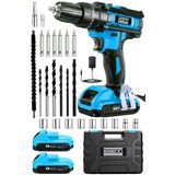Eisenn Germany Technology Blue X- Best 58 V 8 Ah Samsung Cift Akulu Vidalama Sarjli Matkap