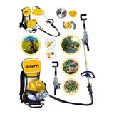 Eisenn Pro Master Turbo Benzinli Sırt Tırpan Ot Çim Çalı Biçme Makinası+Zeytin Silkeleme Aparatlı
