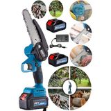 Eisenn Yeni Nesil Li-On Batarya BL Motor Pro Saw Akülü Dal Budama Testere Bıçkı Makinası 2 Akülü