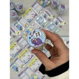 Ejderha Temalı Tek Tek Çıkartmalı Haftalık-Aylık Planlayıcı Motivasyon Stickerlı 3m Washi Bant/Masking Tape/Desenli Bant/Etiket/Bullet Journal