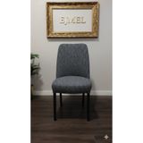 EJMEL 1 Adet Dokuma jakar Oval Sandalye Kılıfı. Retro Sandalye Örtüsü lastikli, esnek, yıkanabilir.