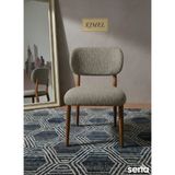 Ejmel A Kalite Elma Sandalye Kılıfı Bohem Sandalye Kılıfı Esnek Kumaş Lastikli Model Alt-Üst 2 Parça - 50 x 52 cm - Vizon - Cappuccino