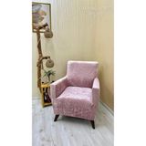 Ejmel Kadife Lastikli Koltuk Örtüsü Kanepe Kılıfı Çekyat Örtüsü Esnek - 60 x 90 cm - Pudra