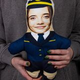 Ejoya 107067 Pilot Hanım Peluş Oyuncak