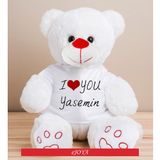 Ejoya 81867 50 cm Kişiye Özel Mesajlı Sevimli Peluş Ayıcık
