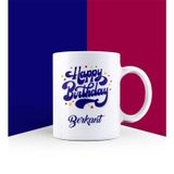 Ejoya 85734 Kişiye Özel Happy Birthday Kupa Bardak