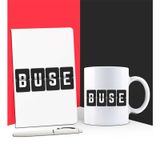Ejoya 85922 Kişiye Özel Isimli Defter Kupa ve Kalem Set