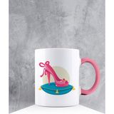 Ejoya 87437 Özel Tasarım Pembe Kupa Bardak