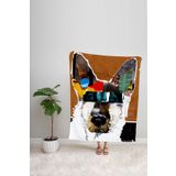 Ejoya 90556 Modern Desenli Polar TV Battaniyesi