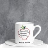 Ejoya 90660 Kişiye Özel Öğretmenler Günü Türk Kahvesi Fincanı