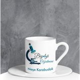 Ejoya 90684 Kişiye Özel Biyoloji Öğretmeni Türk Kahvesi Fincanı