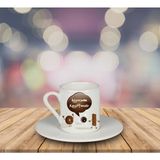 Ejoya Içiyorsan Keyiftendir Türk Kahvesi Fincanı 80910 - Karışık İşleme