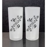 Ejoya Kişiye Özel 2'li Rakı Bardağı 111425 - Siyah