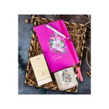 EJOYA Kişiye Özel Defter Kalem & Latte Kupa & Bargello 384 Kadın Parfüm Hediye Kutusu 112639