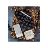 EJOYA Kişiye Özel Defter Kalem & Latte Kupa & Bargello 561 Erkek Parfüm Hediye Kutusu 112634