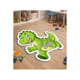 EJOYA Kişiye Özel Dinozor Tasarımlı Puzzle Keçe Halı, 116285