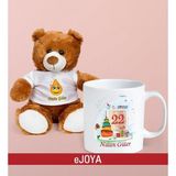 Ejoya Kişiye Özel Doğum Günü Temalı Kupa Bardak 80066 - Kahverengi