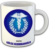 Ejoya Kişiye Özel Doktor Temalı Kupa Bardak 81468 - Lacivert