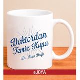 Ejoya Kişiye Özel Doktordan Temiz Kupa Bardak 79987 - Lacivert
