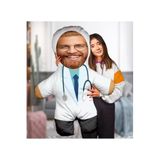 EJOYA Kişiye Özel Fotoğraflı Doktor Peluş Oyuncak 100x80 Cm, 114810