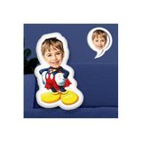 EJOYA Kişiye Özel Fotoğraflı Mikey Mouse Yastık 50 cm, 115308_50