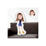 EJOYA Kişiye Özel Fotoğraflı Sarı Çizmeli Kız Yastık 30 cm, 115307_30