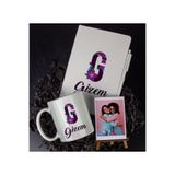 EJOYA Kişiye Özel Harf Ve Isim Defter & Kalem & Kupa & Fotoğraflık Hediye Seti 85898