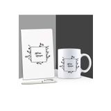 Ejoya Kişiye Özel Isimli Defter Kupa ve Kalem Set 85980