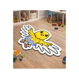 EJOYA Kişiye Özel Kanarya Temalı Puzzle Keçe Halı, 116388