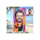 EJOYA Kişiye Özel Karikatür Fotoğraflı H.Potter Plaj Ve Spor Havlusu, 115025