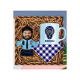EJOYA Kişiye Özel Kupa & Bardak Altlığı & Fotoğraflı Peluş Anahtarlık Hediye Kutusu, 112830