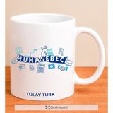 Ejoya Kişiye Özel Muhasebeci Kupa Bardak 79927 - Mavi