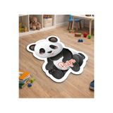 EJOYA Kişiye Özel Panda Tasarımlı Puzzle Keçe Halı, 116280