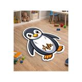 EJOYA Kişiye Özel Penguen Tasarımlı Puzzle Keçe Halı, 116282