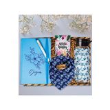 EJOYA Kişiye Özel Tasarım Defter & Kalem & Matara & Fular Hediye Kutusu 112881