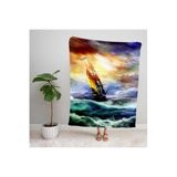 EJOYA Modern Desenli Polar TV Battaniyesi 92001-100x150 cm Tek Kişilik, TYC0B5D76C738C8200