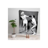 EJOYA Modern Desenli Polar TV Battaniyesi 92008-100x150 cm Tek Kişilik, TYC04C54DA986A6100