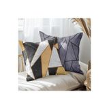 EJOYA Modern Tasarımlı 2'li Yastık İçi Ve Kırlent Kılıfı 45cm Gri, 113449